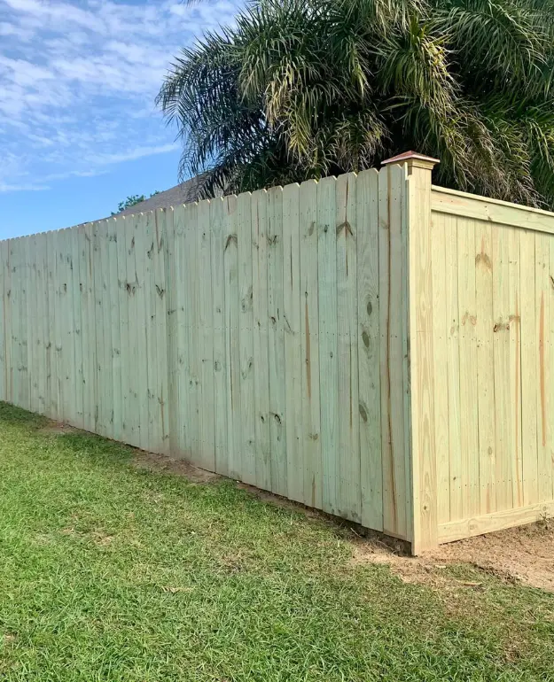 privacy fence for house